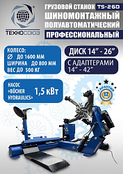 Комплект TS-26D Шиномонтажный стенд+TS-950 Балансировочный станок